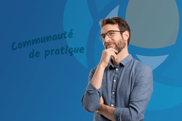 Jean-Francçois en réflexion sur la communauté de pratique